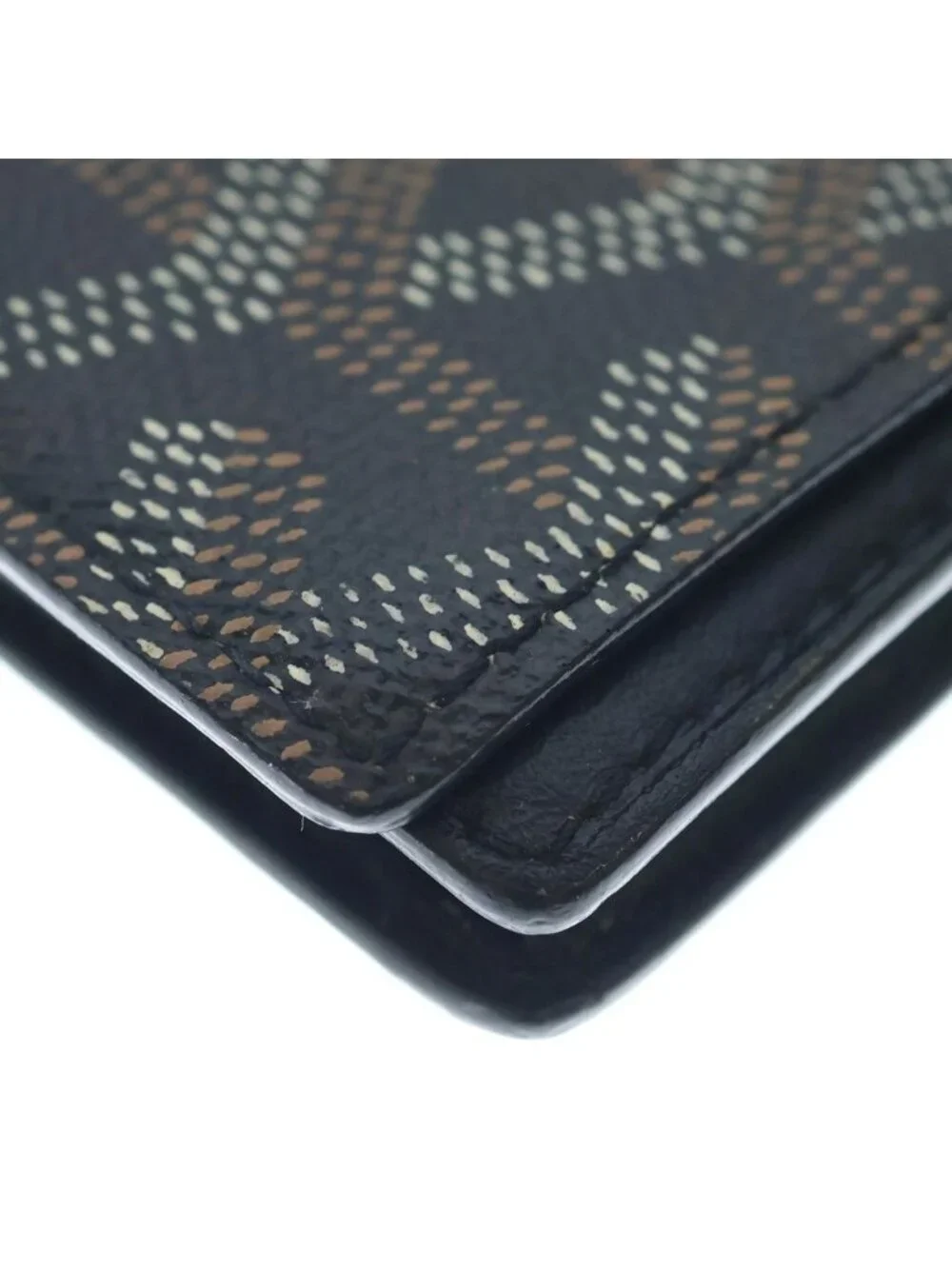 Goyard Malesherbes Card Wallet Flap Case Brown